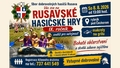plakát na rusavské hasičské hry